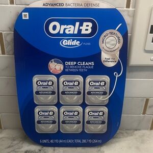 Oral-B Glide Advanced Floss 6 pack